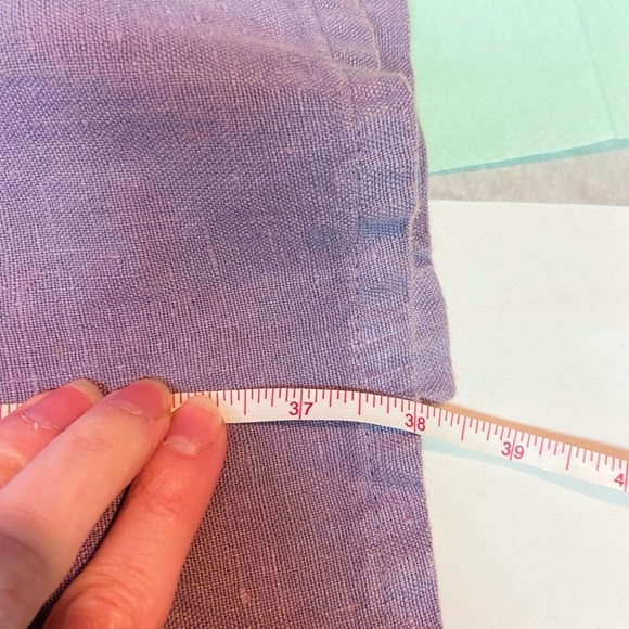 Subtle Tones lavender side button linen maxi skirt S M - Picture 10 of 10